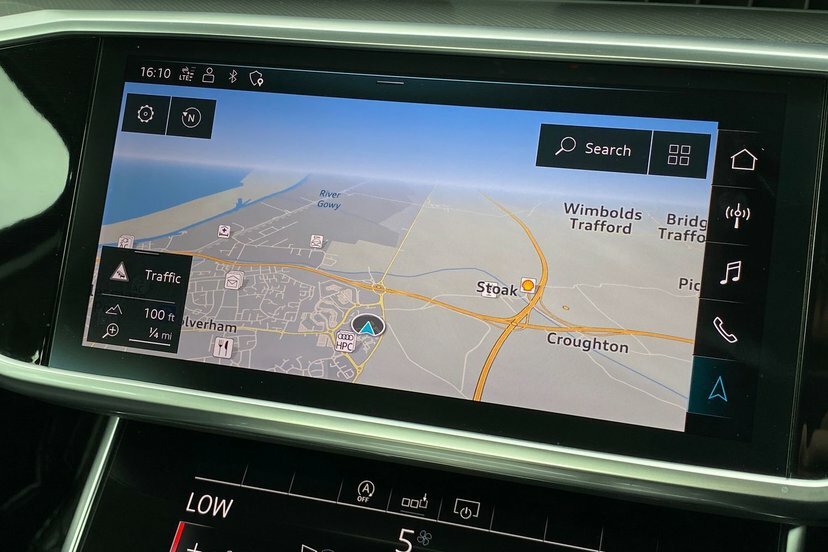 Audi A6 Saloon S Line White #16