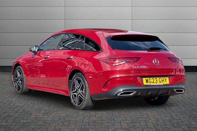 Mercedes-Benz CLA Class 1.3 Cla250e 15.6Kwh Amg Line Premium Shooting Br Red #2