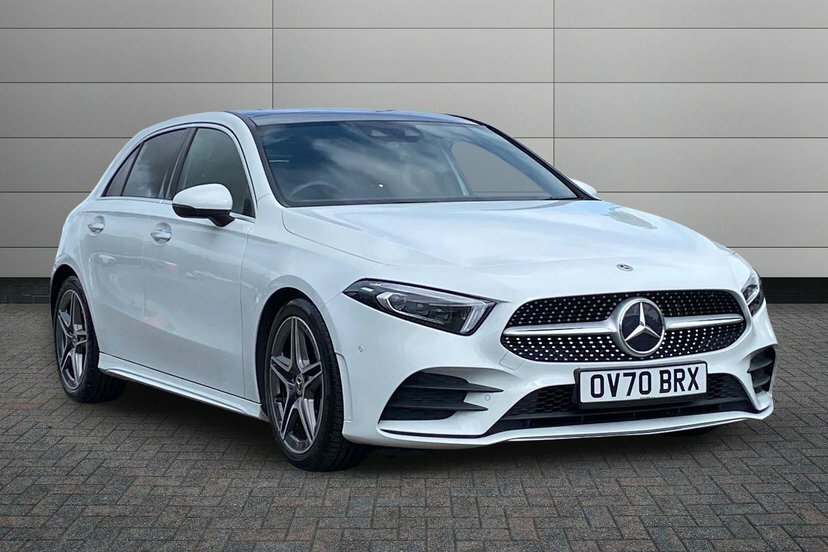 Mercedes-Benz A Class A200 Amg Line Premium Plus 2 Hatchback Petro White