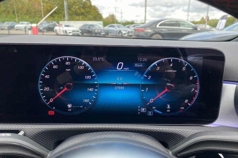 Mercedes-Benz A Class A200 Amg Line Premium Plus 2 Hatchback Petro OV70BRX White #6