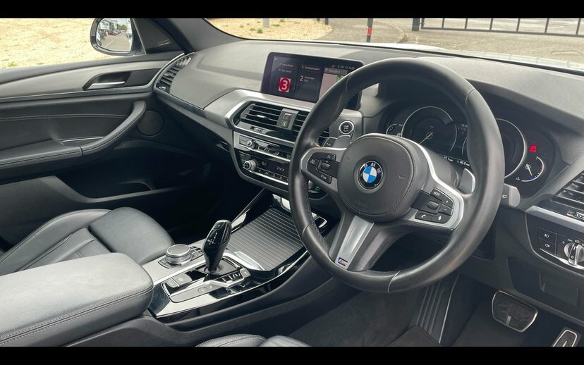 BMW X3 X3 Xdrive20d M Sport White #6