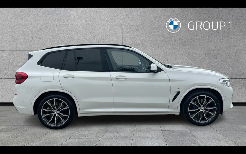 BMW X3 X3 Xdrive20d M Sport White #3