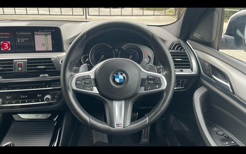 BMW X3 X3 Xdrive20d M Sport White #5