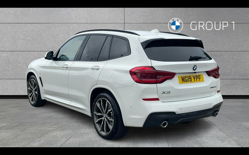 BMW X3 X3 Xdrive20d M Sport White #2