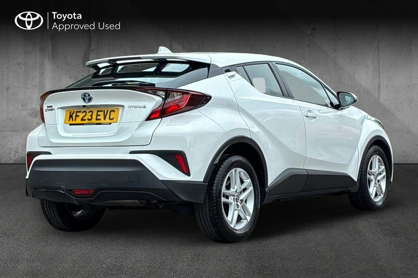 Toyota C-Hr 1.8 Vvt-h Gpf Icon Suv Hybrid Cvt 122 White #2