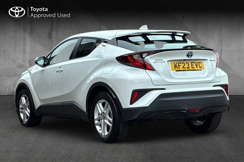 Toyota C-Hr 1.8 Vvt-h Gpf Icon Suv Hybrid Cvt 122 White #4