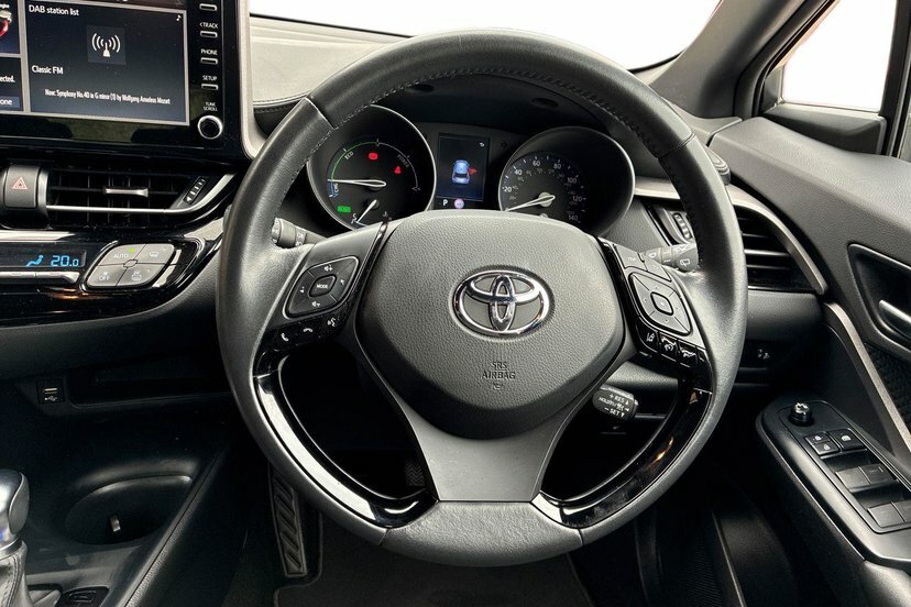 Toyota C-Hr 1.8 Vvt-h Gpf Icon Suv Hybrid Cvt 122 White #6