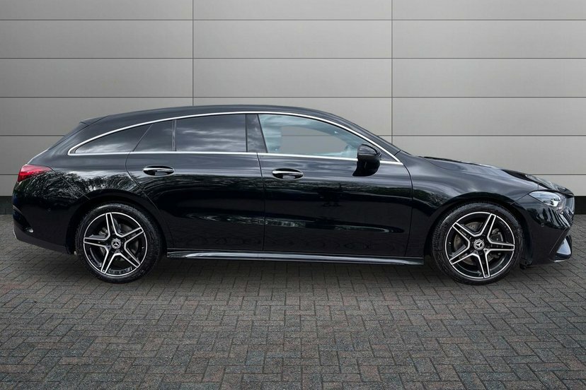 Mercedes-Benz CLA Class 1.3 Cla200h Mhev Amg Line Executive Shooting Bra Black #3
