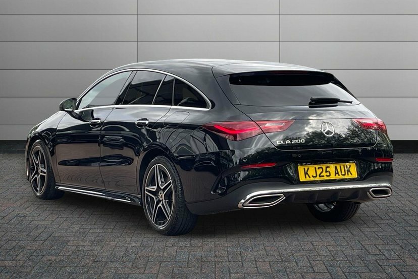 Mercedes-Benz CLA Class 1.3 Cla200h Mhev Amg Line Executive Shooting Bra Black #2