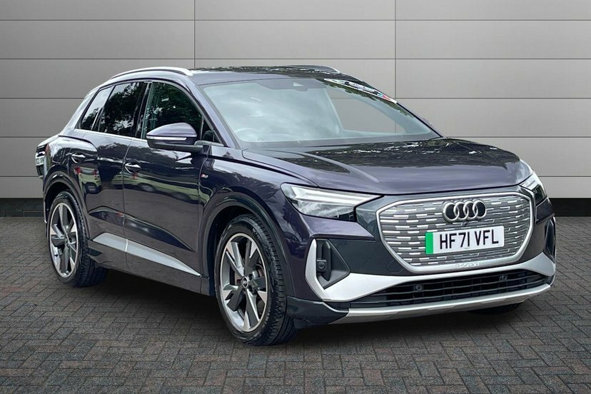 Audi Q4 E Tron 40 S Line Suv 82Kwh 204 Ps Purple