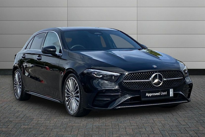 Mercedes-Benz A Class A180h Mhev Amg Line Premium Plus Hatchback Hybri Black