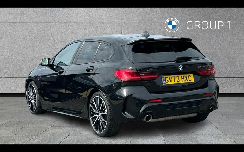 BMW 1 Series M135i Xdrive GV73HXC Black #2