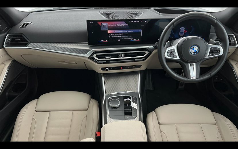 BMW 3 Series 330E Xdrive M Sport Saloon Grey #4