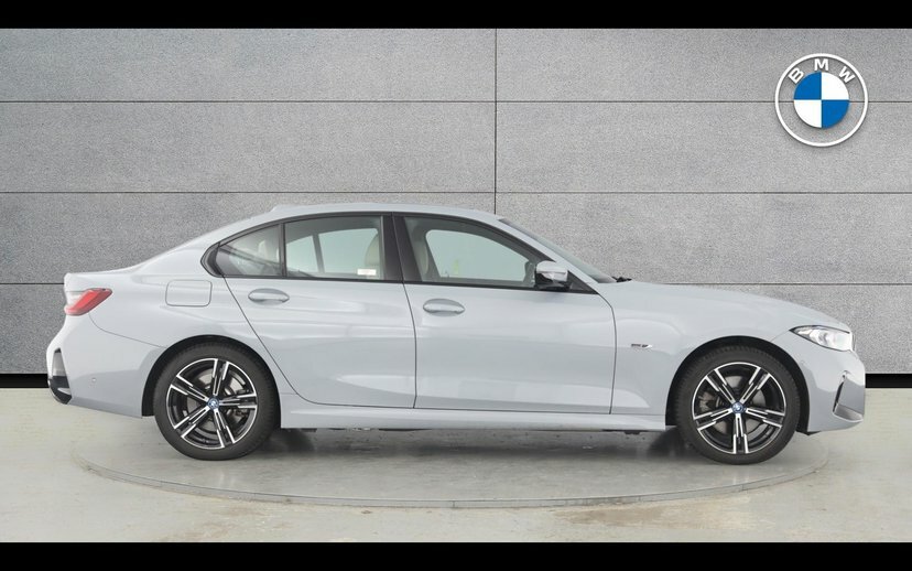 BMW 3 Series 330E Xdrive M Sport Saloon Grey #3