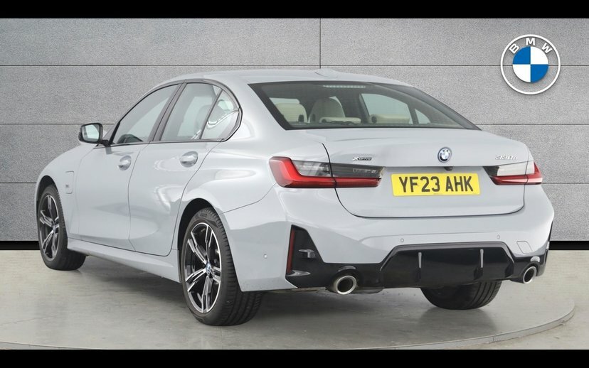 BMW 3 Series 330E Xdrive M Sport Saloon Grey #2