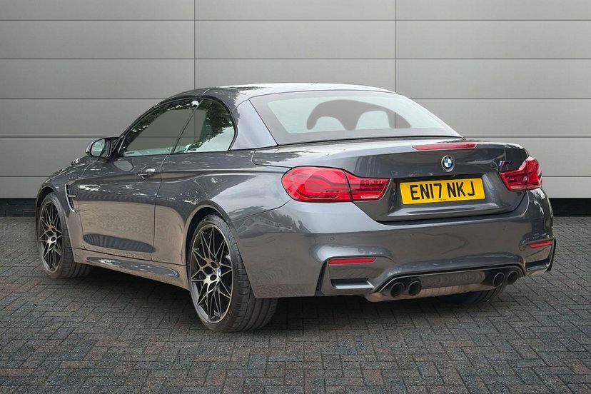 BMW M4 3.0 Biturbo Competition Convertible Dct Grey #3