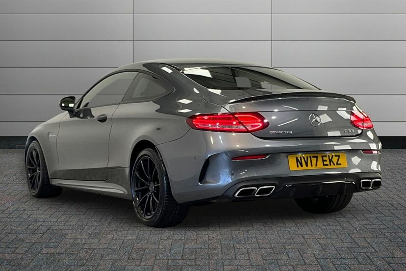 Mercedes-Benz C Class 4.0 C63 V8 Biturbo Amg Coupe Spds Mct Grey #3