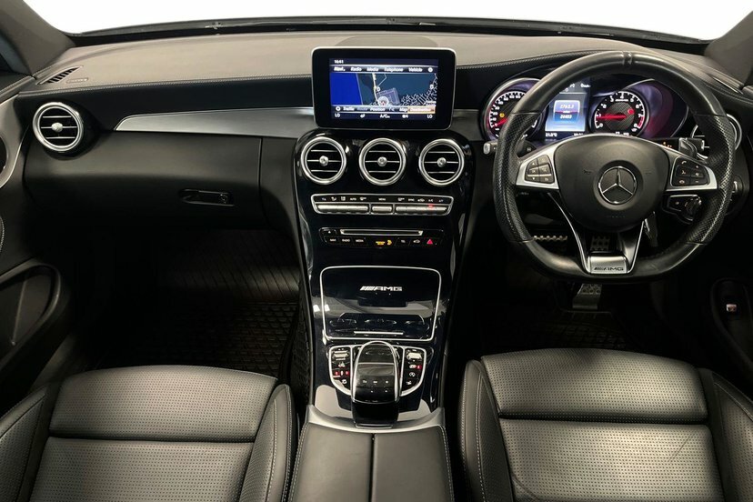 Mercedes-Benz C Class 4.0 C63 V8 Biturbo Amg Coupe Spds Mct Grey #6
