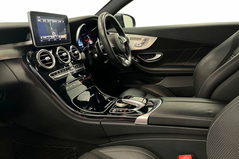 Mercedes-Benz C Class 4.0 C63 V8 Biturbo Amg Coupe Spds Mct Grey #2