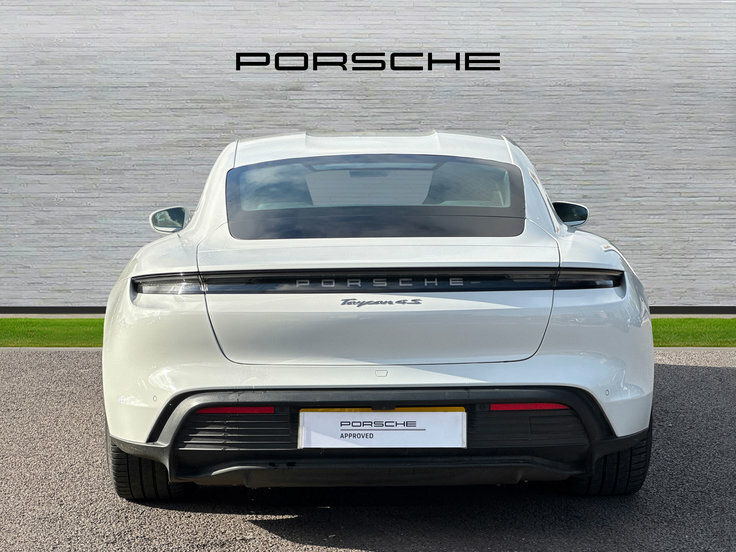 Porsche Taycan Performance 79.2Kwh 4S Saloon 4W White #4