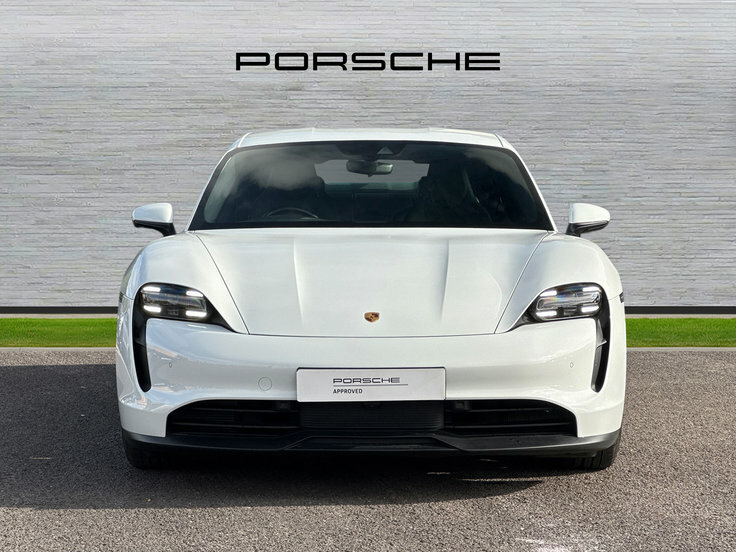 Porsche Taycan Performance 79.2Kwh 4S Saloon 4W White #5