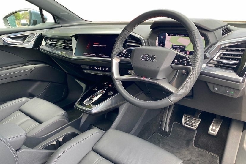 Audi Q4 E Tron 45 S Line Sportback 82Kwh 286 P Blue #6