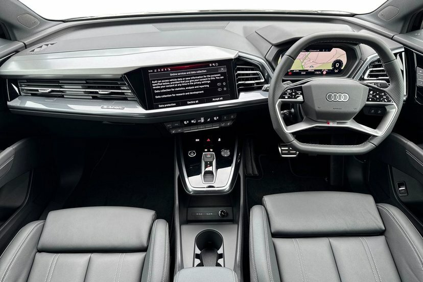 Audi Q4 E Tron 210Kw 45 82Kwh Black Edition Tech Pack Grey #9