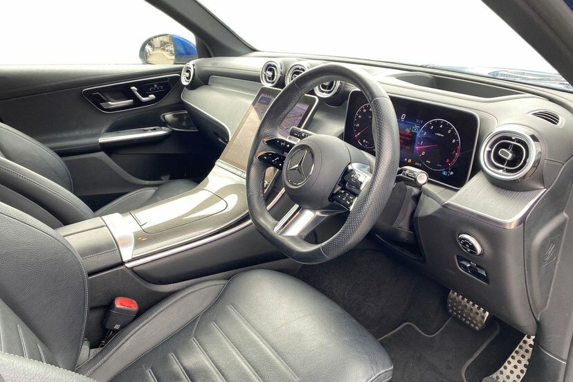 Mercedes-Benz GLC Class 2.0 Glc300h Mhev Amg Line Premium Plus Suv P Blue #5