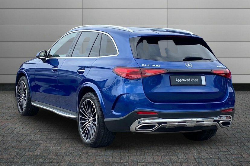 Mercedes-Benz GLC Class 2.0 Glc300h Mhev Amg Line Premium Plus Suv P Blue #2