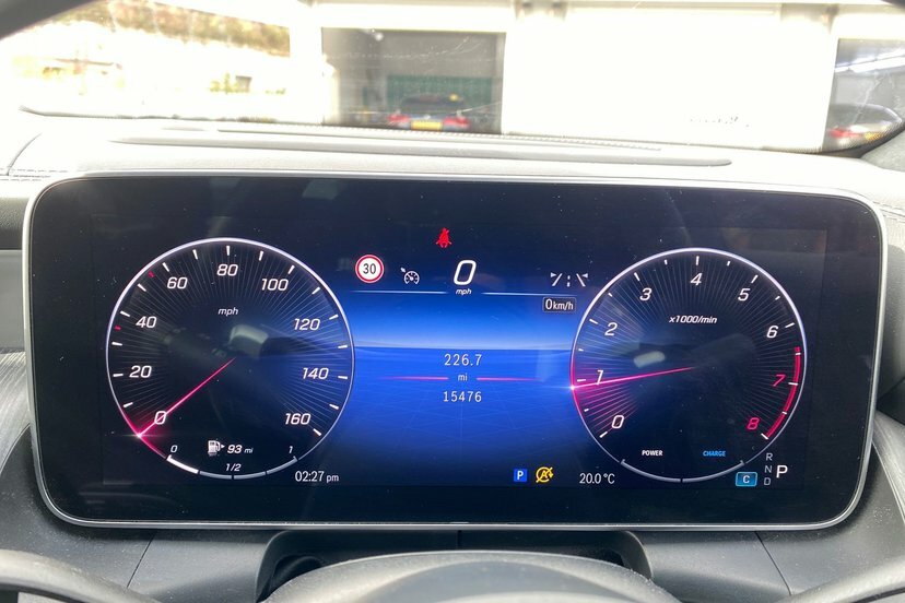 Mercedes-Benz GLC Class 2.0 Glc300h Mhev Amg Line Premium Plus Suv P Blue #6