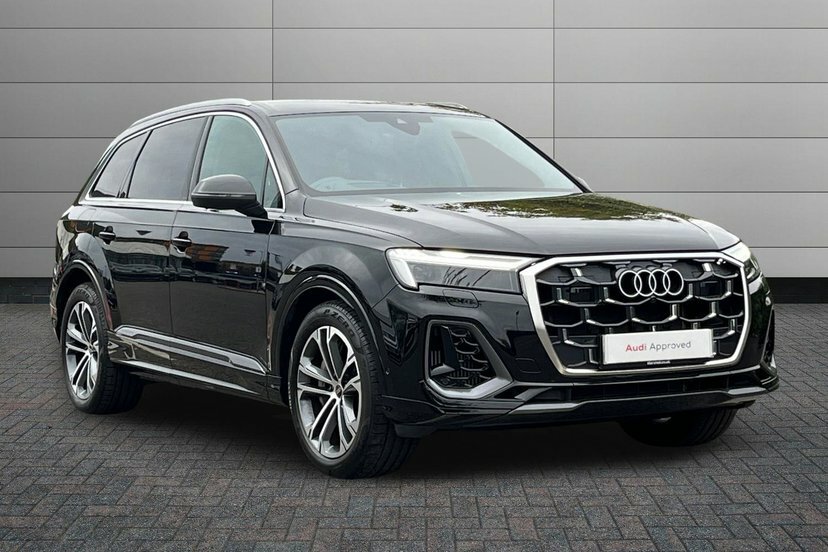 Audi Q7 3.0 Tfsie V6 55 S Line Suv Plug-in Hybr Black