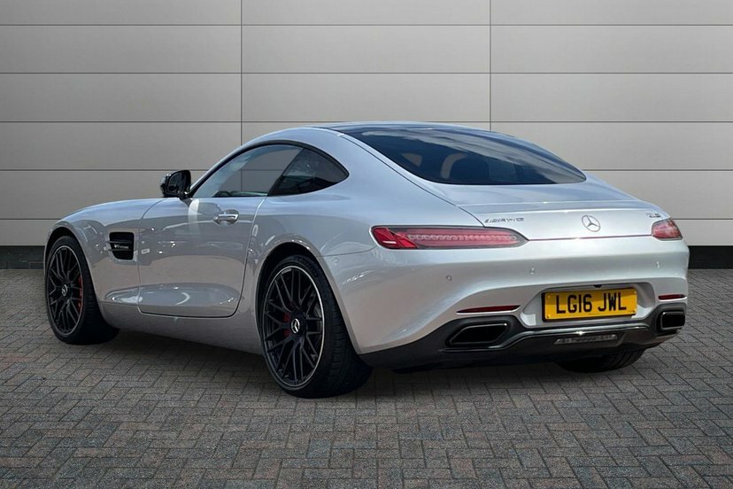 Mercedes-Benz AMG GT V8 Biturbo S Premium Coupe Silver #2