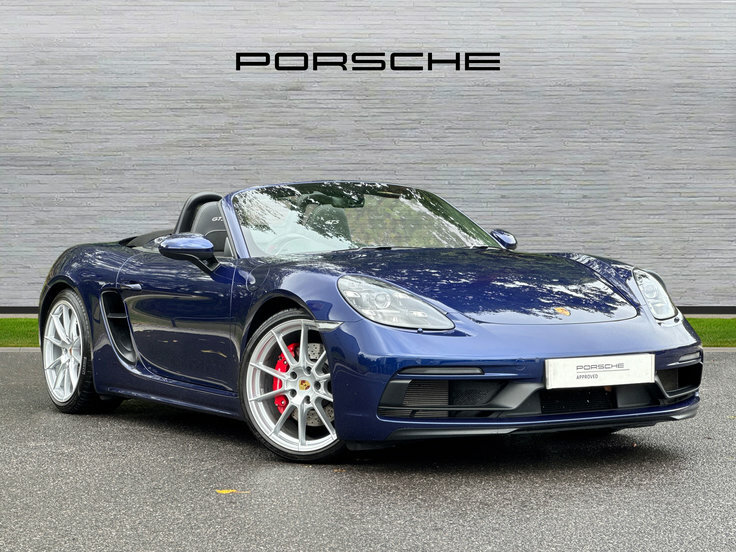 Porsche 718 Boxster 4.0 Gts Convertible Pdk 400 Ps Blue #2