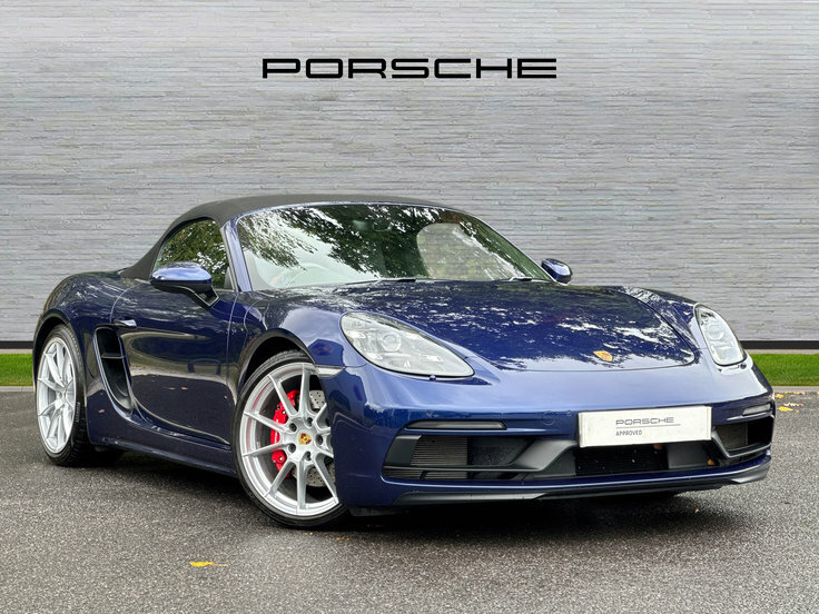 Porsche 718 Boxster 4.0 Gts Convertible Pdk 400 Ps Blue