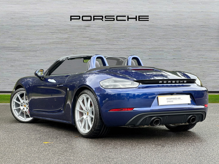 Porsche 718 Boxster 4.0 Gts Convertible Pdk 400 Ps Blue #4