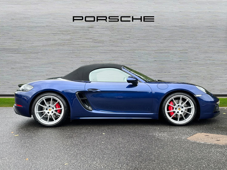 Porsche 718 Boxster 4.0 Gts Convertible Pdk 400 Ps Blue #5
