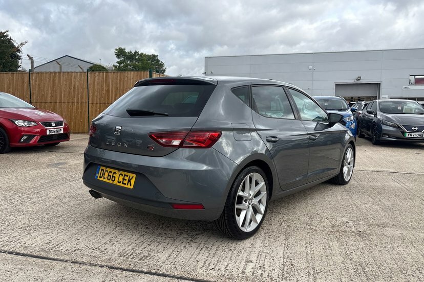 Seat Leon 1.4 Tsi Fr Technology Hatchback White #19