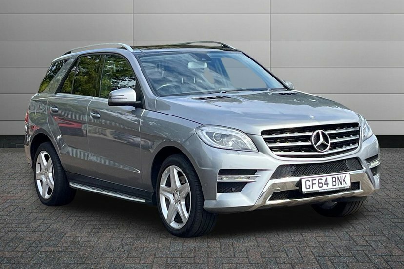 Mercedes-Benz M Class 3.0 Ml350 V6 Bluetec Amg Line Suv G-tro Silver