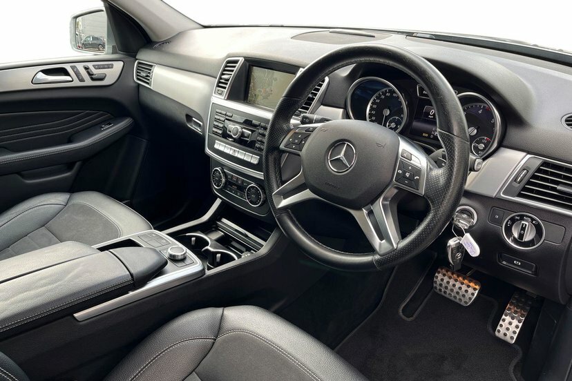 Mercedes-Benz M Class 3.0 Ml350 V6 Bluetec Amg Line Suv G-tro Silver #6
