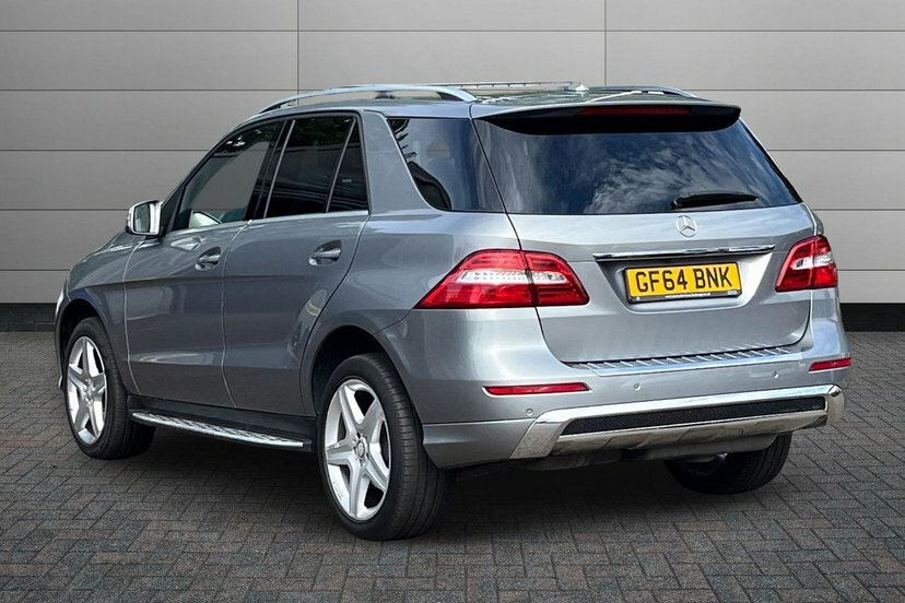Mercedes-Benz M Class 3.0 Ml350 V6 Bluetec Amg Line Suv G-tro Silver #3