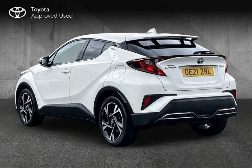 Toyota C-Hr 1.8 Vvt-h Gpf Design Suv Hybrid Cvt 12 White #4