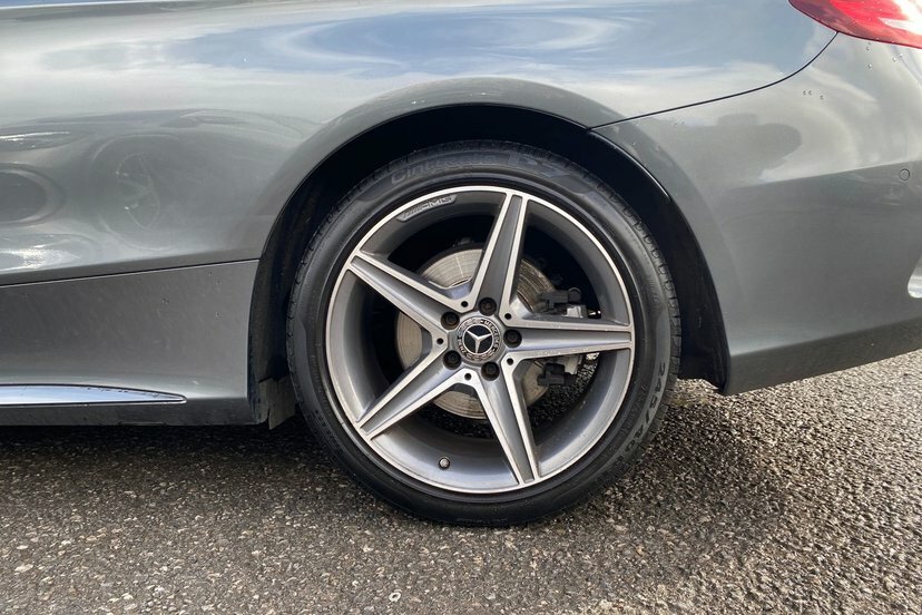 Mercedes-Benz C Class 2.0 C200 Amg Line Cabriolet G-tronic Grey #4