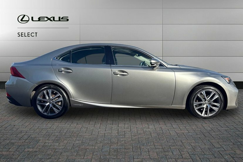 Lexus IS 2.5 300H Saloon Hybrid E-cvt 223 Ps Silver #4