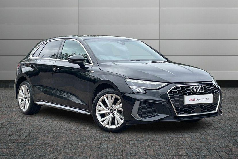 Audi A3 1.4 Tfsie 40 S Line Sportback Plug-in H Black
