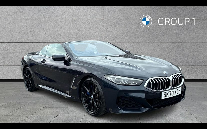 BMW 8 Series 840I Convertible Black