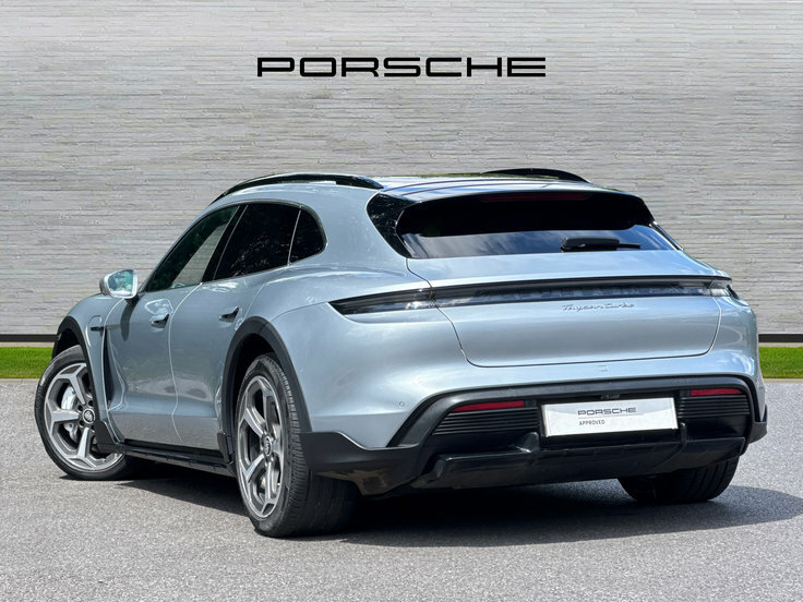 Porsche Taycan Performance Plus 93.4Kwh Turbo Cross Turismo E Silver #2