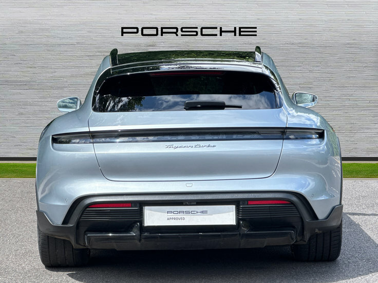 Porsche Taycan Performance Plus 93.4Kwh Turbo Cross Turismo E Silver #4