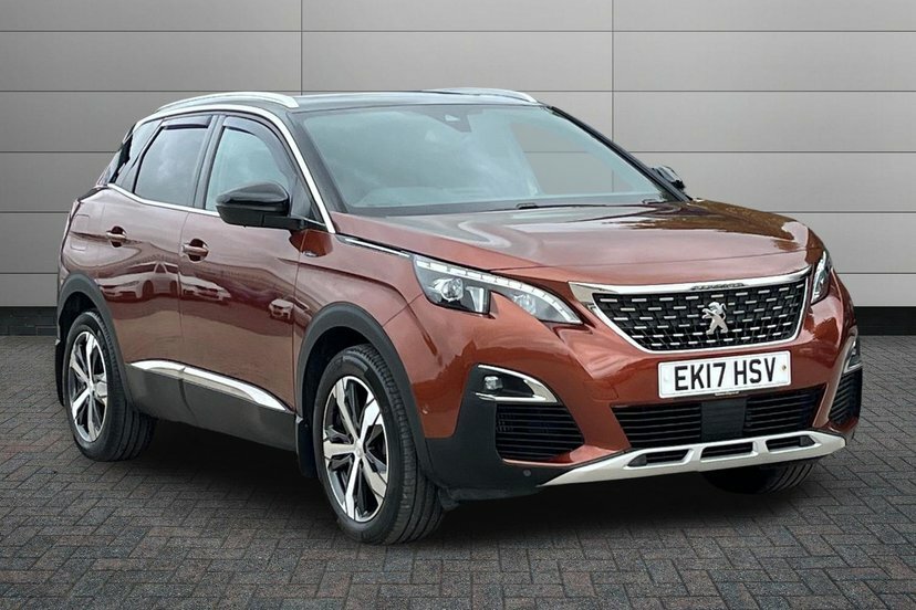 Peugeot 3008 1.2 Puretech Gt Line Suv 130 Ps Brown