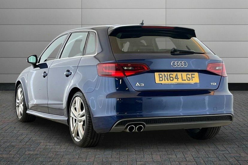 Audi A3 2.0 Tdi S Line Sportback Blue #3
