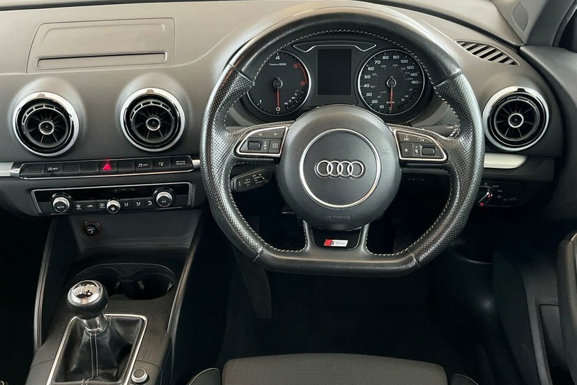 Audi A3 1.6 Tdi S Line Euro 6 Ss Black #30